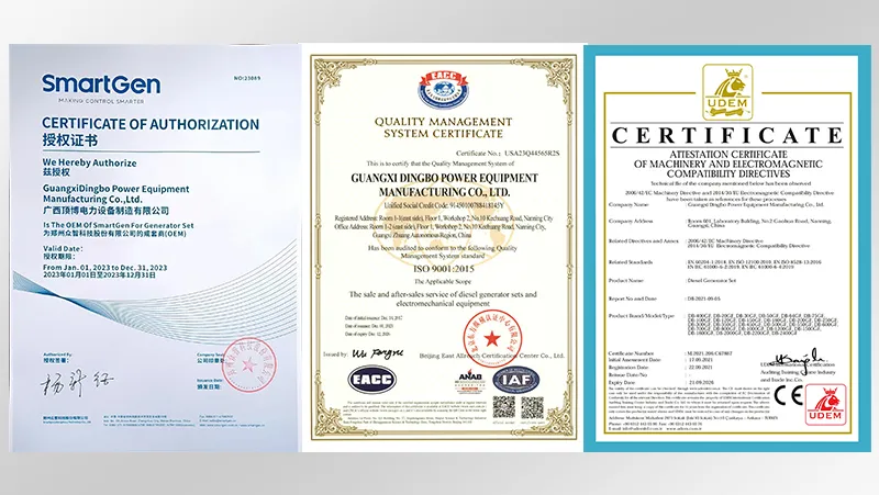 Certification