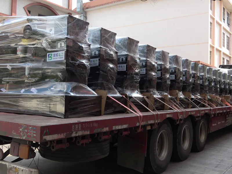 90kW/200kW Open Diesel Generator Exported to Saudi Arabia