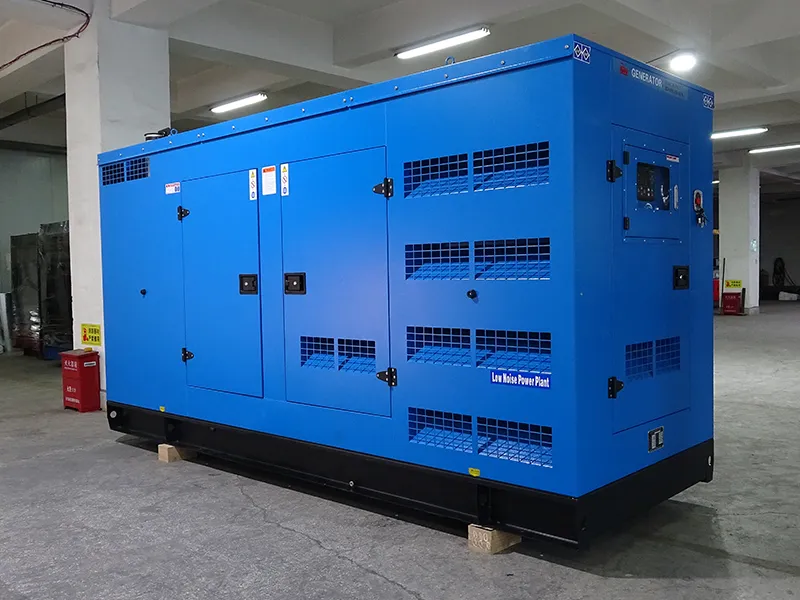 250kW Silent Diesel Generator Exported to Africa