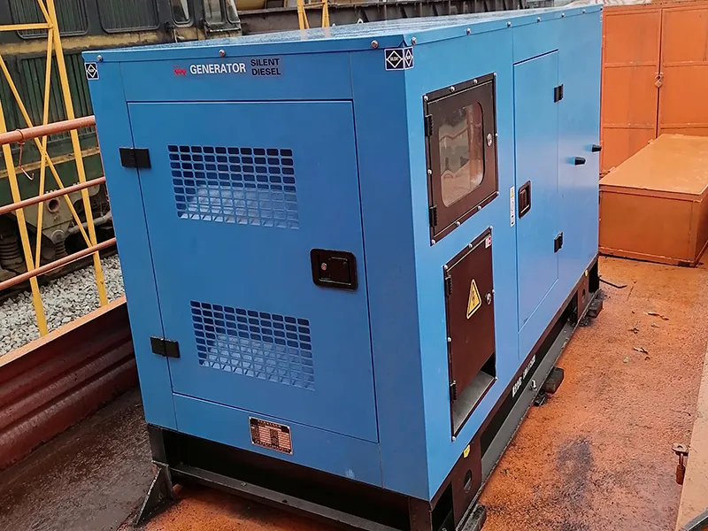 100kW Silent Diesel Generator Exported to Guyana
