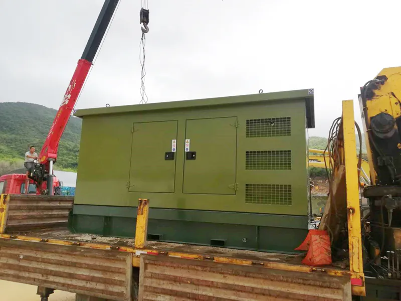 50kW/200kW Silent Diesel Generator Exported to Kenya