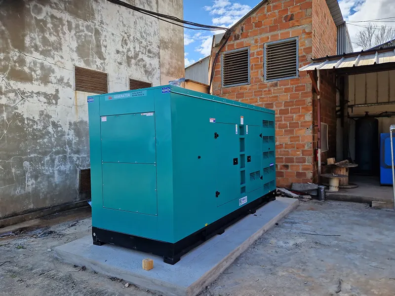 320kW Silent Diesel Generator Exported to Madagascar