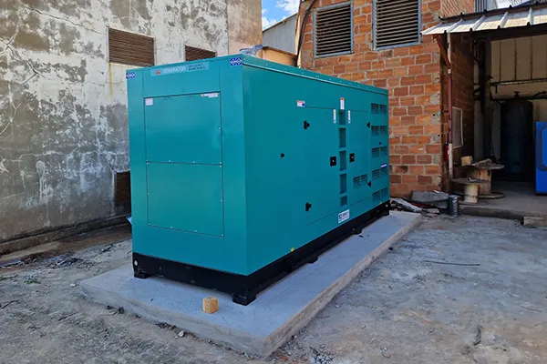 320kW Silent Diesel Generator Exported to Madagascar