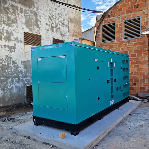 320kW Silent Diesel Generator Exported to Madagascar