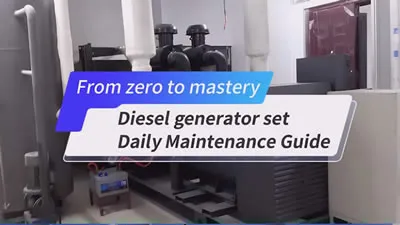 Daily Maintenance Guidance for Diesel Genset
