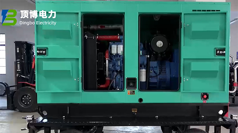 Mobile Trailer Type Diesel Generator Set