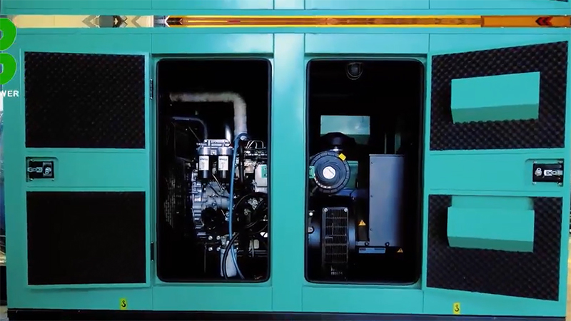 92kW Silent Type Perkins Diesel Generator