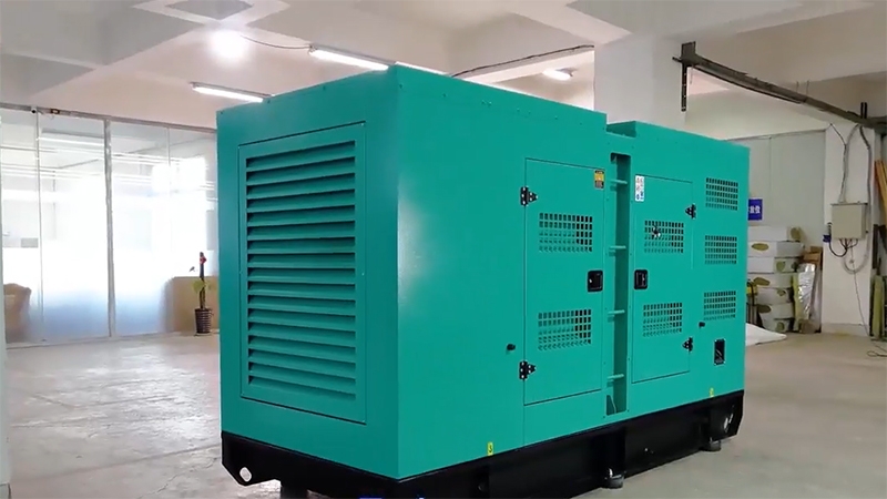 180kW Silent Type Shangchai Diesel Genset 