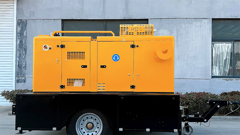 Mobile Power Generator and Drainage Pump Unit