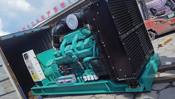 800kW Cummins engine series diesel generator sets  exported to Zimbabwe
