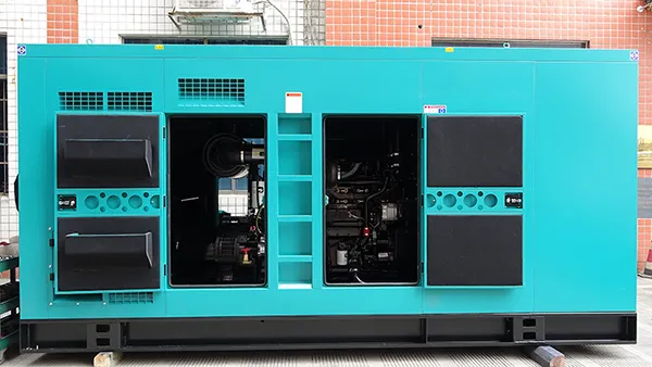 350kW Cummins engine series diesel generator sets  exported to Lybia