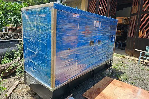 90kW silent Perkins engine series diesel generator sets exported to the United Sates 