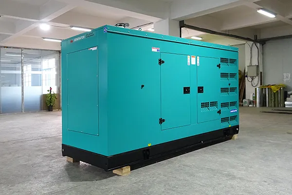 200kW silent Volvo engine series diesel generator sets exported to Malaysia