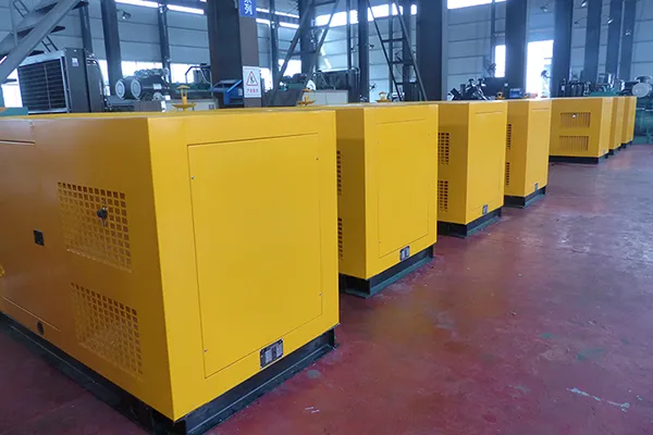 100kW silent Deutz engine series diesel generator sets exported to Europe