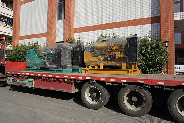 160kW and 800kW SDEC engine series diesel generator sets exported to UAE