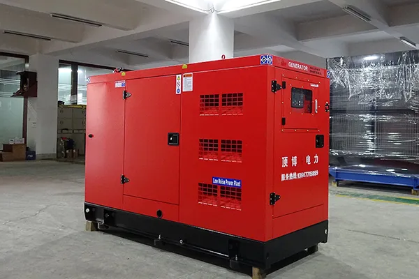 Silent Yuchai engine series diesel generator sets exported to South America