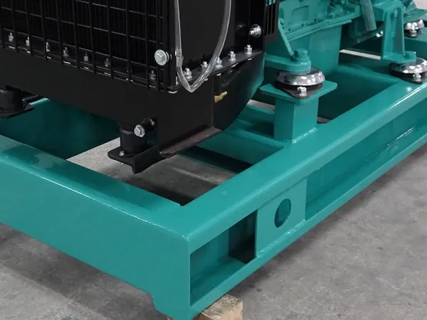 Steel base frame