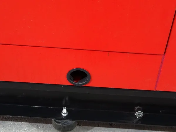 Oil drain outlet